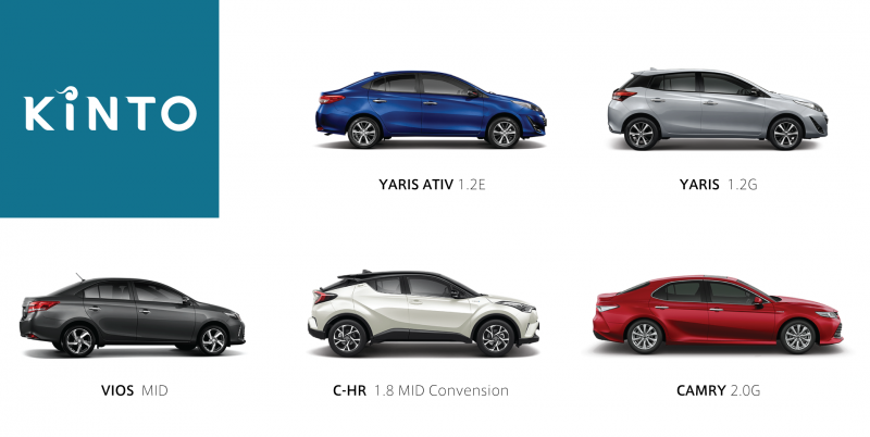 Toyota Rolled Out The Kinto New Subscription Service For The First Time In Thailand Responding To Customers Who Are Looking For Long Term Rental Programs News Toyota Motor Thailand