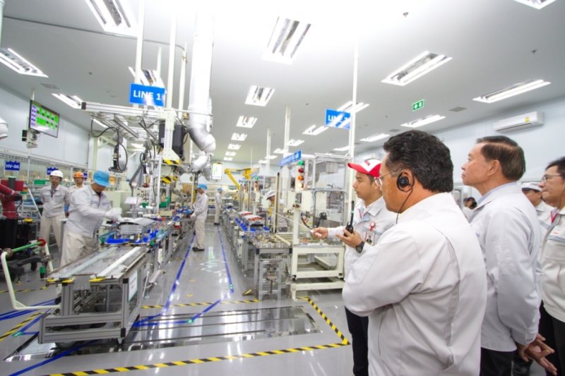 Toyota hosts HEV Battery Localization LineOff Ceremony in
