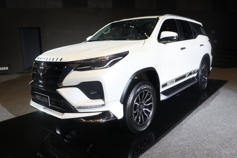 The first global debut in Thailand Toyota Fortuner GR Sport The Wisdom