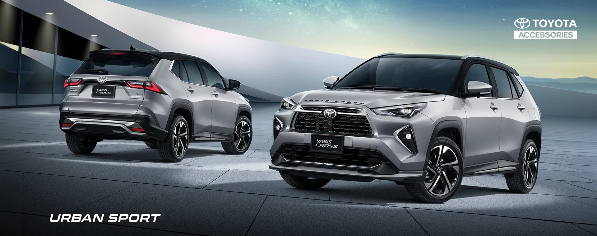 Yaris Cross Accessories - Urban Sport