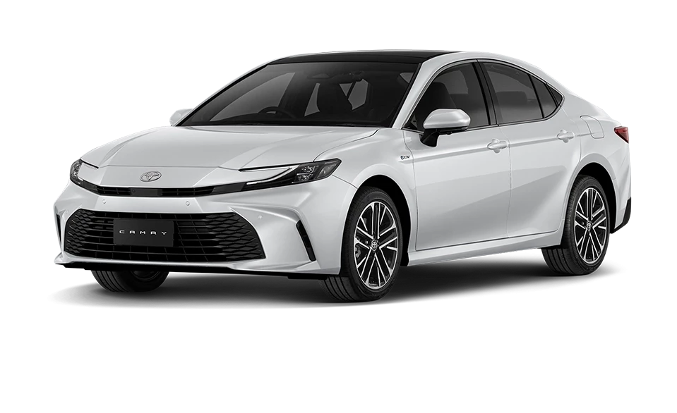 CAMRY สี Platinum White Pearl รุ่น HEV Premium