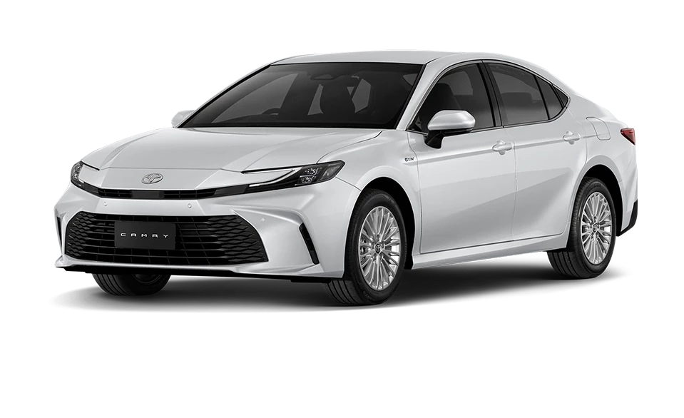 CAMRY สี Platinum White Pearl รุ่น HEV Smart