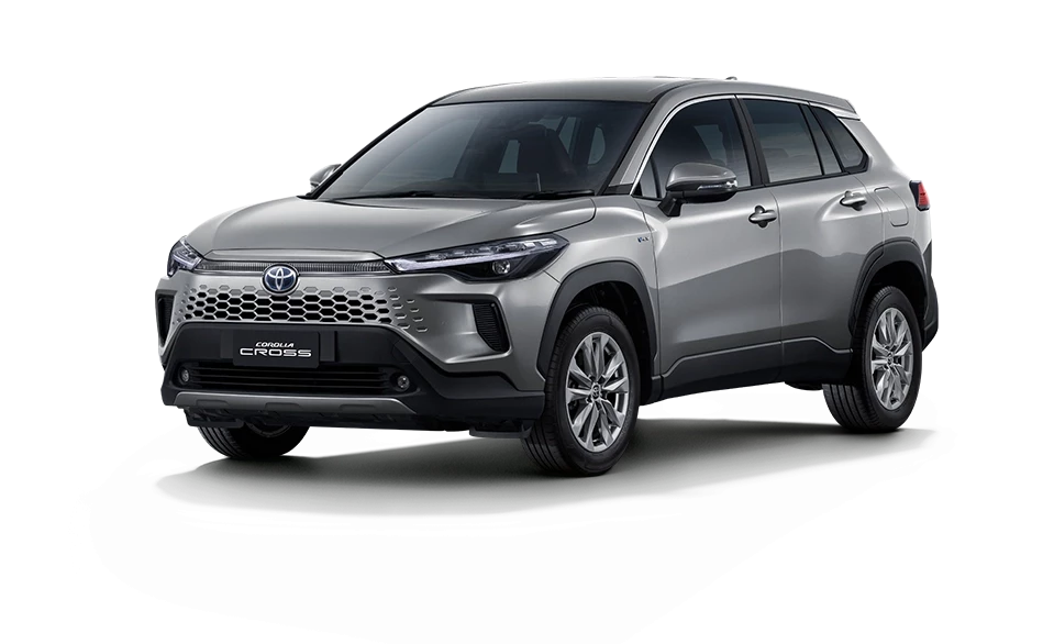 Corolla Cross สี Metal Stream Metallic รุ่น HEV Smart