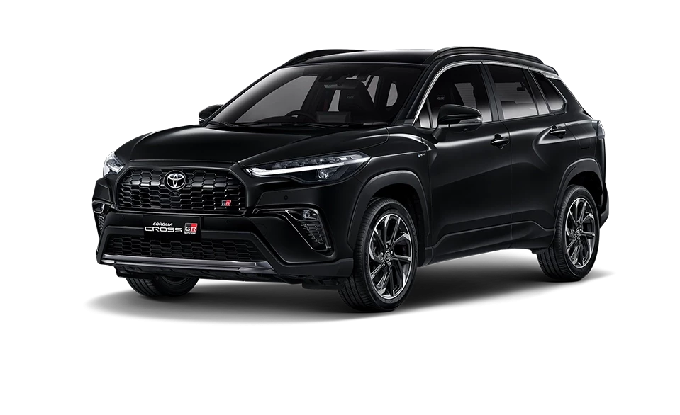 Corolla Cross GR Sport สี Attitude Black Mica รุ่น HEV GR Sport