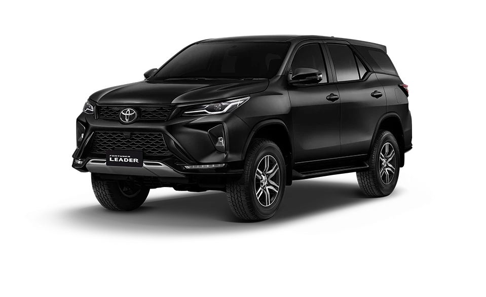 Fortuner Leader สี Attitude Black Mica รุ่น 2.4 Leader S