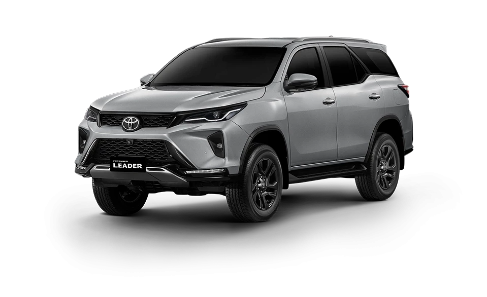 Fortuner Leader สี Silver Metallic รุ่น 2.4 Leader G+