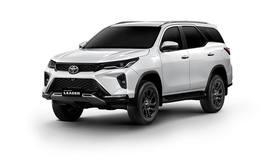 Fortuner Leader สี Platinum White Pearl รุ่น 2.4 Leader G+
