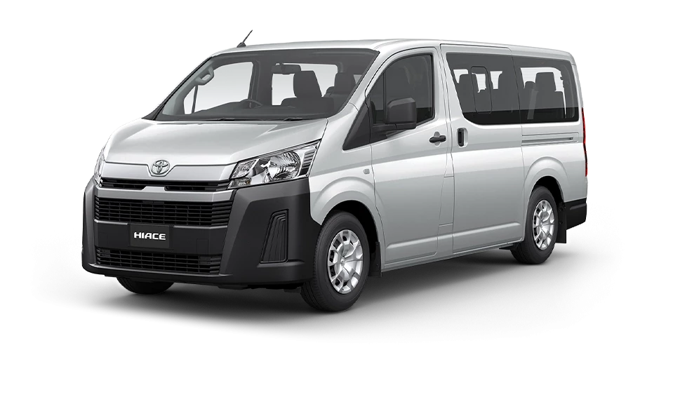 Hiace สี Silver Mica Metallic รุ่น Hiace GL MT