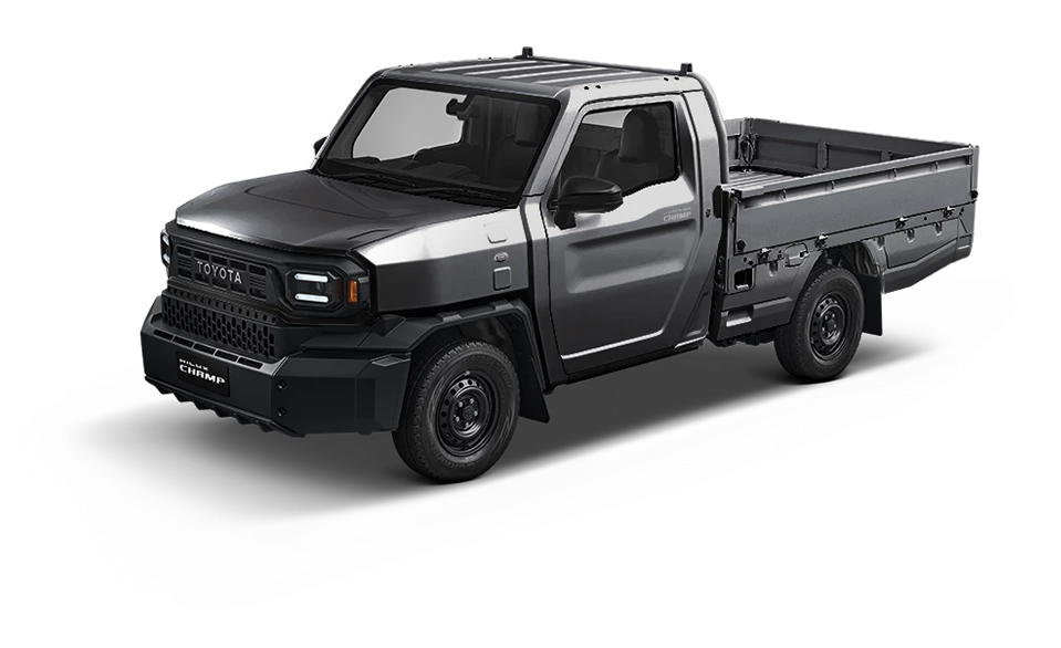 Hilux Champ สี Ash GREY รุ่น 2.4 AT SWB Attractive Package