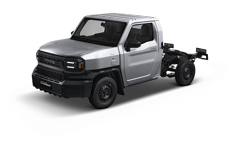 Hilux Champ สี SILVER Metallic รุ่น 2.4 MT C&C LWB