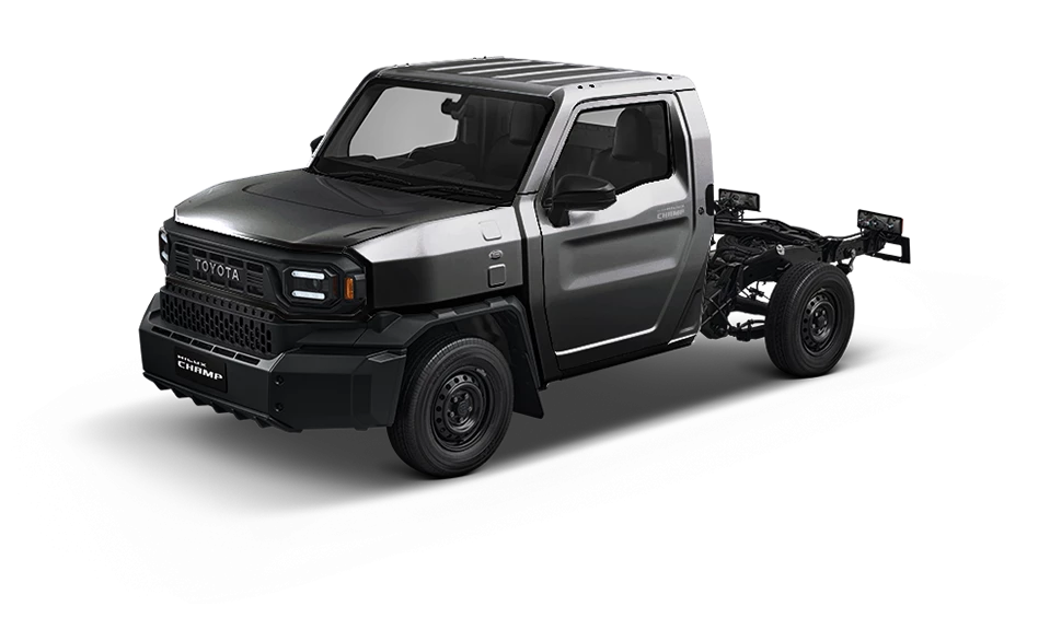 Hilux Champ สี Ash GREY รุ่น 2.4 AT C&C SWB