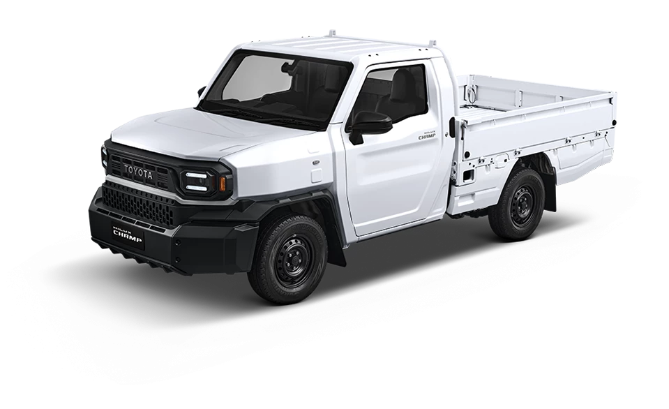 Hilux Champ สี SUPER WHITE II รุ่น 2.4 AT SWB Attractive Package
