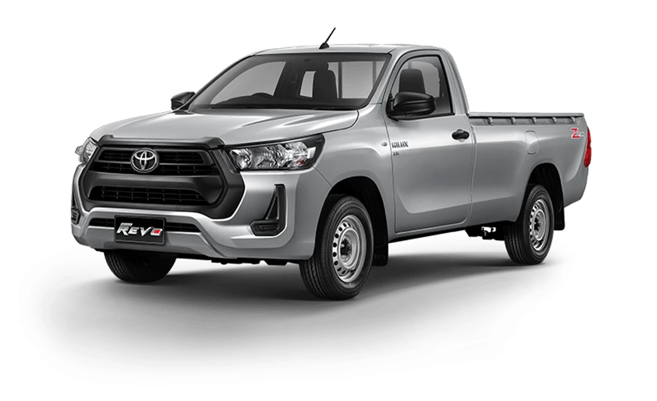 Hilux Revo Standard Cab สี Silver Metallic รุ่น 2.8 Entry