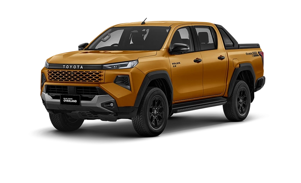 Toyota Hilux Travo Double Cab Prerunner 2.8 Overland AT in Sulfur Metallic