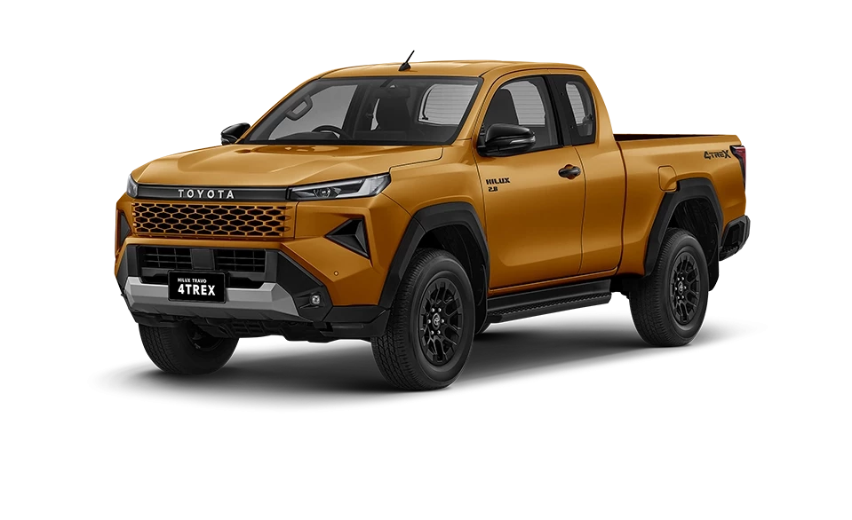Hilux Travo Prerunner & 4TREX สี Sulfur Metallic รุ่น Hilux Travo Smart Cab 4TREX 2.8 Premium MT