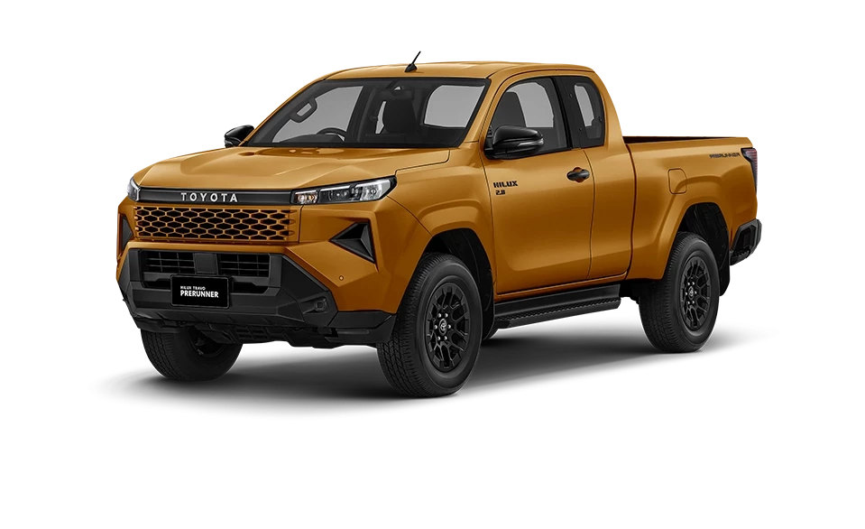 Hilux Travo Prerunner & 4TREX สี Sulfur Metallic รุ่น Hilux Travo Smart Cab Prerunner 2.8 Smart MT