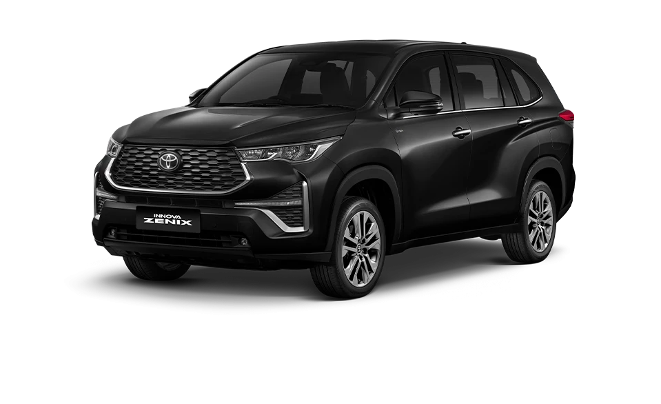 Innova Zenix สี Attitude Black Mica รุ่น HEV Smart