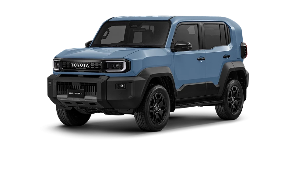 2025 2026 Toyota Land Cruiser FJ 4WD 2.7 in action, showcasing its rugged design and capability.