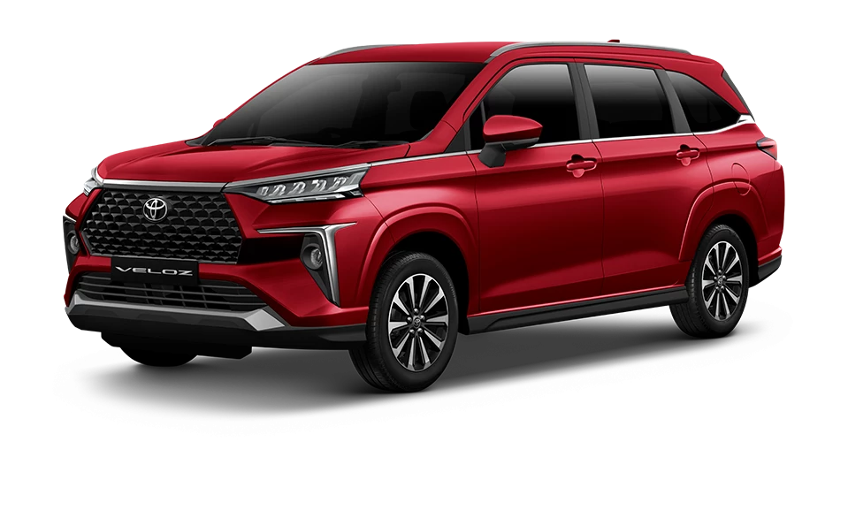 Veloz สี DARK RED MICA METALLIC รุ่น Smart
