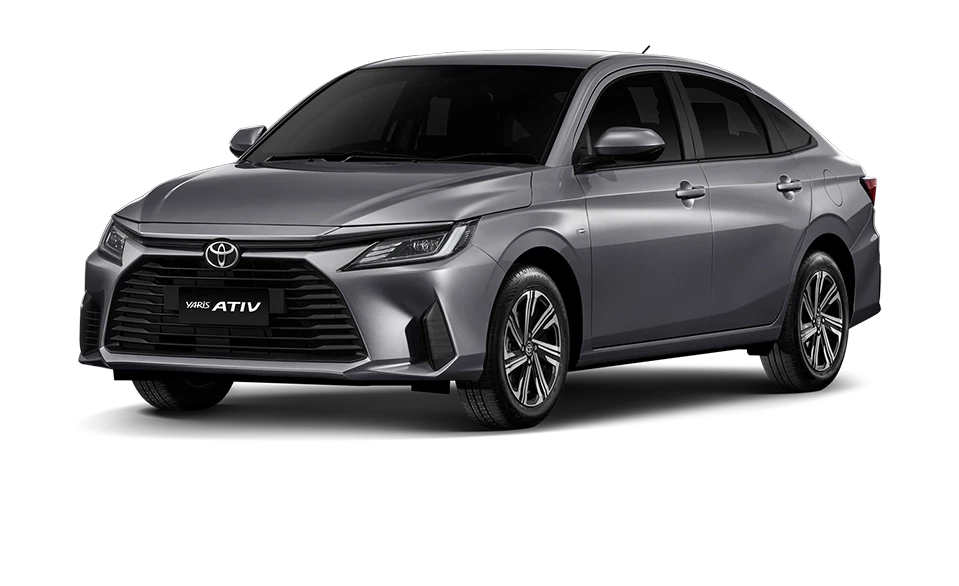 Yaris ATIV สี Metal Stream รุ่น Sport