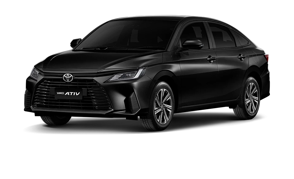 Yaris ATIV สี Attitude Black Mica รุ่น Smart