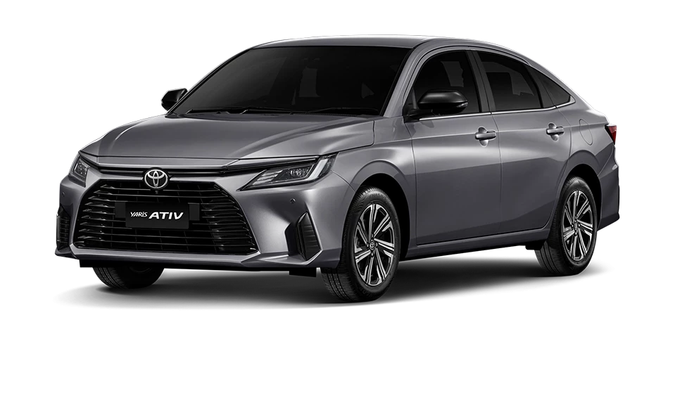 Yaris ATIV สี Metal Stream รุ่น Premium Luxury