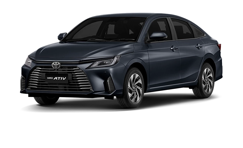 Yaris ATIV สี Urban Metal รุ่น HEV Premium