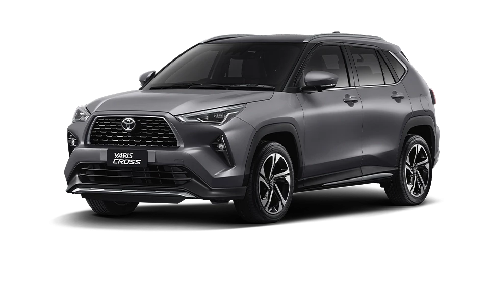 Yaris Cross สี Metal Stream Metallic รุ่น HEV Premium Luxury
