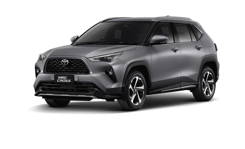 Yaris Cross สี Metal Stream Metallic รุ่น HEV Premium