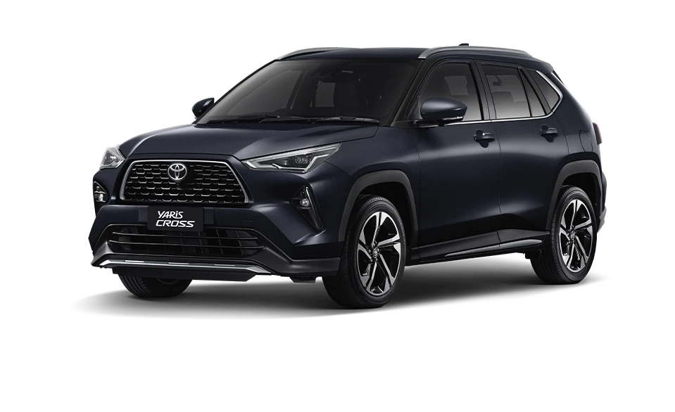 Yaris Cross สี Urban Metal รุ่น HEV Premium Luxury
