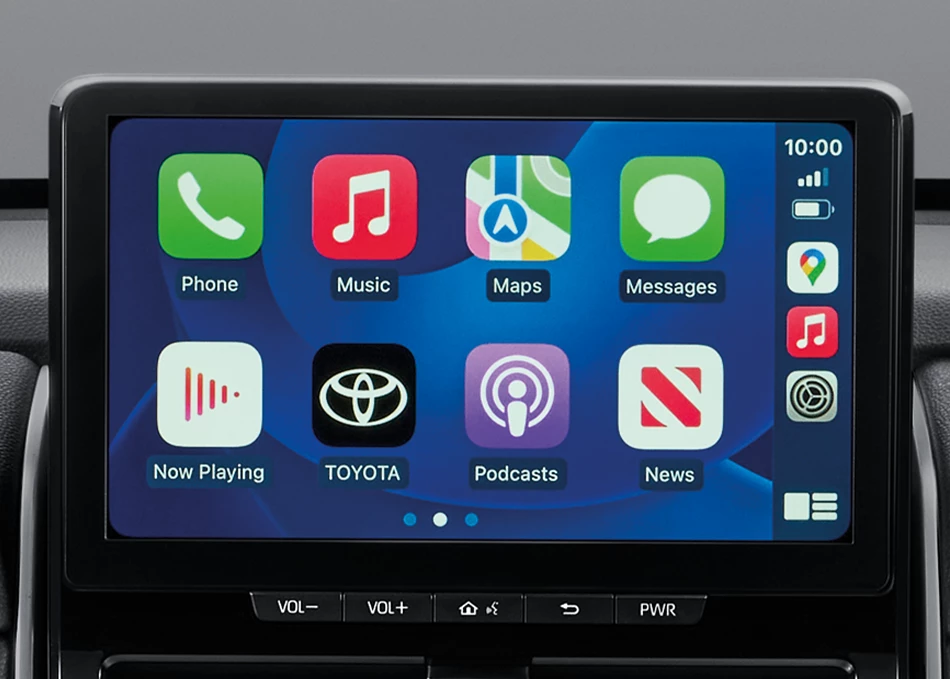 Innova Zenix: หน้าจอสัมผัสขนาด 10.1 นิ้ว
รองรับ Apple CarPlay แบบไร้สาย และ Android Auto