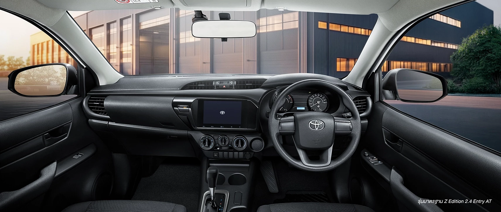 Hilux Revo Standard Cab: ขับสบาย ห้องโดยสารกว้าง ความบันเทิงครบครัน