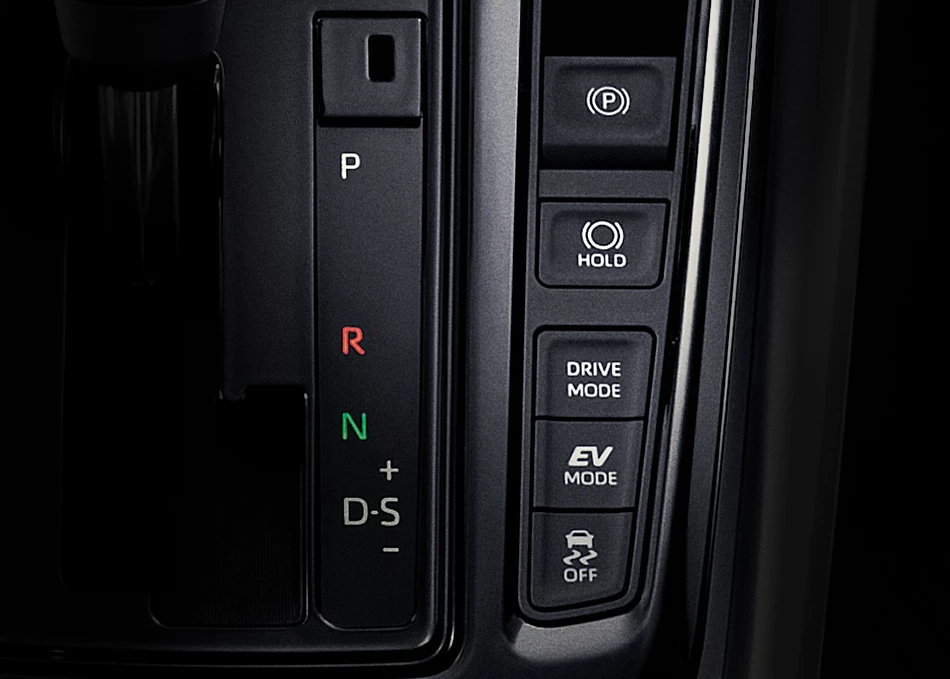 Innova Zenix: Electric parking brake (EPB) with Auto Brake Hold (ABH)