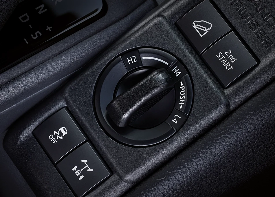 Land Cruiser FJ: ระบบขับเคลื่อน 4 ล้อ พร้อมระบบล็อกเฟืองท้าย ช่วยให้ลุยผ่านเส้นทางออฟโรดได้อย่างง่ายดาย