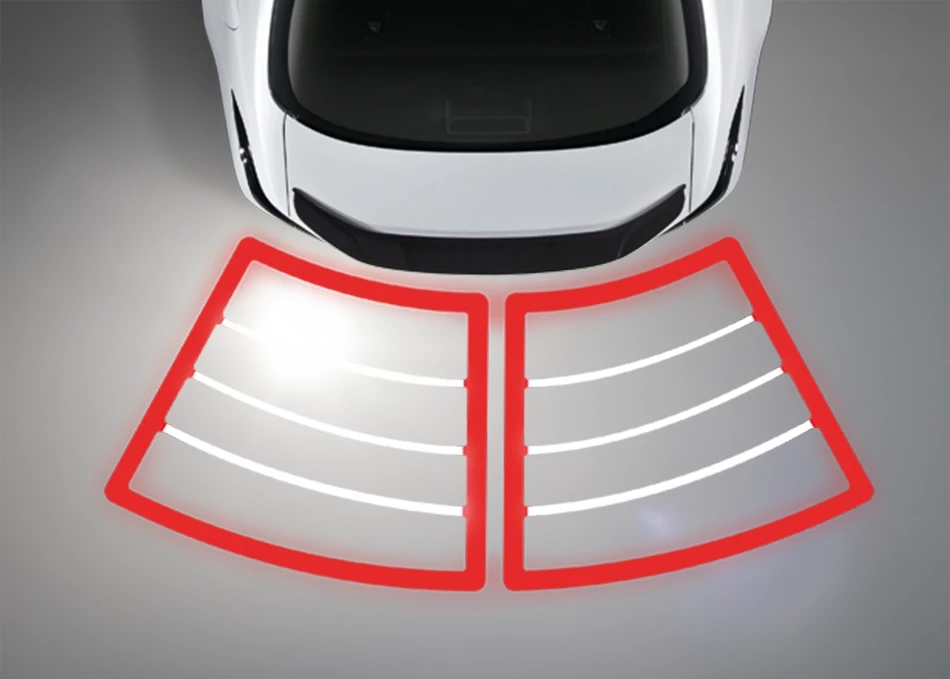 Corolla Altis: Rear parking distance warning sensors (2 positions)