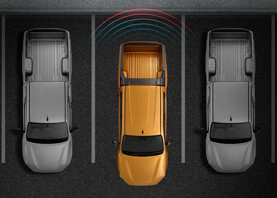 Hilux Travo Overland: Parking Support Brake
(PKSB)