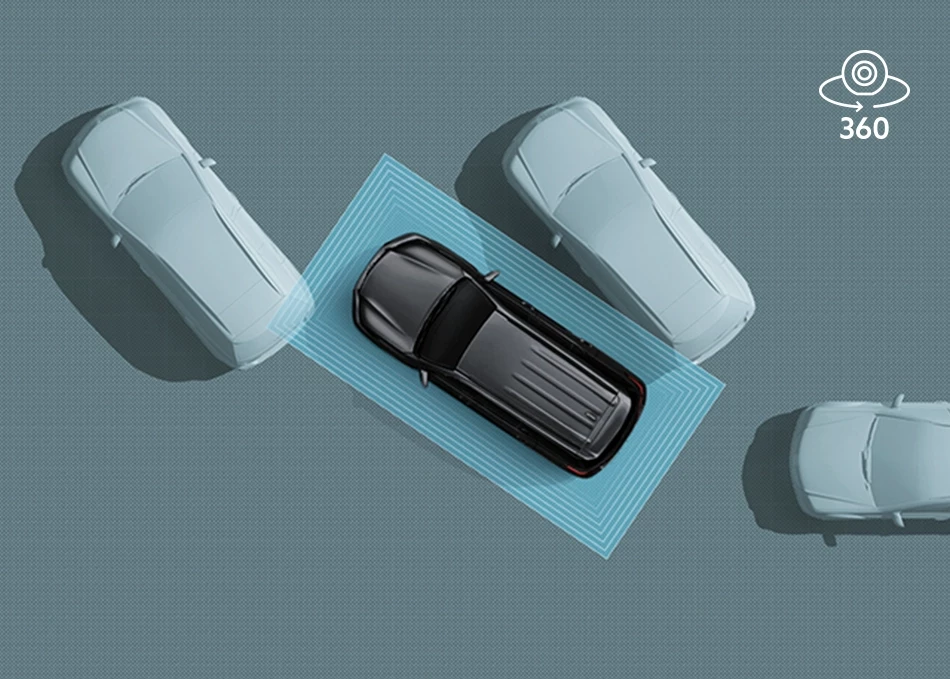 Fortuner Leader: Panoramic View Monitor (360º) กล้องมองรอบคัน