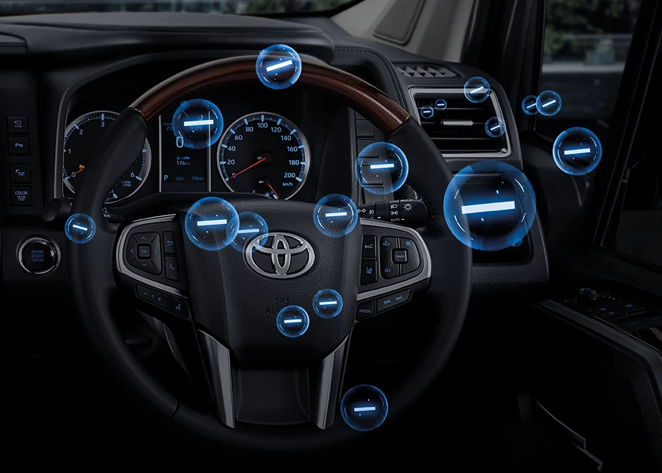 Majesty: ระบบกรองอากาศภายในห้องโดยสาร nanoe