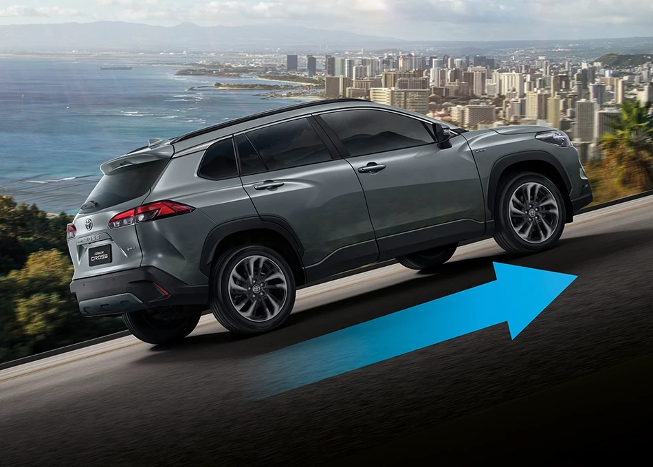 Corolla Cross GR Sport: HILL-START ASSIST CONTROL (HAC)