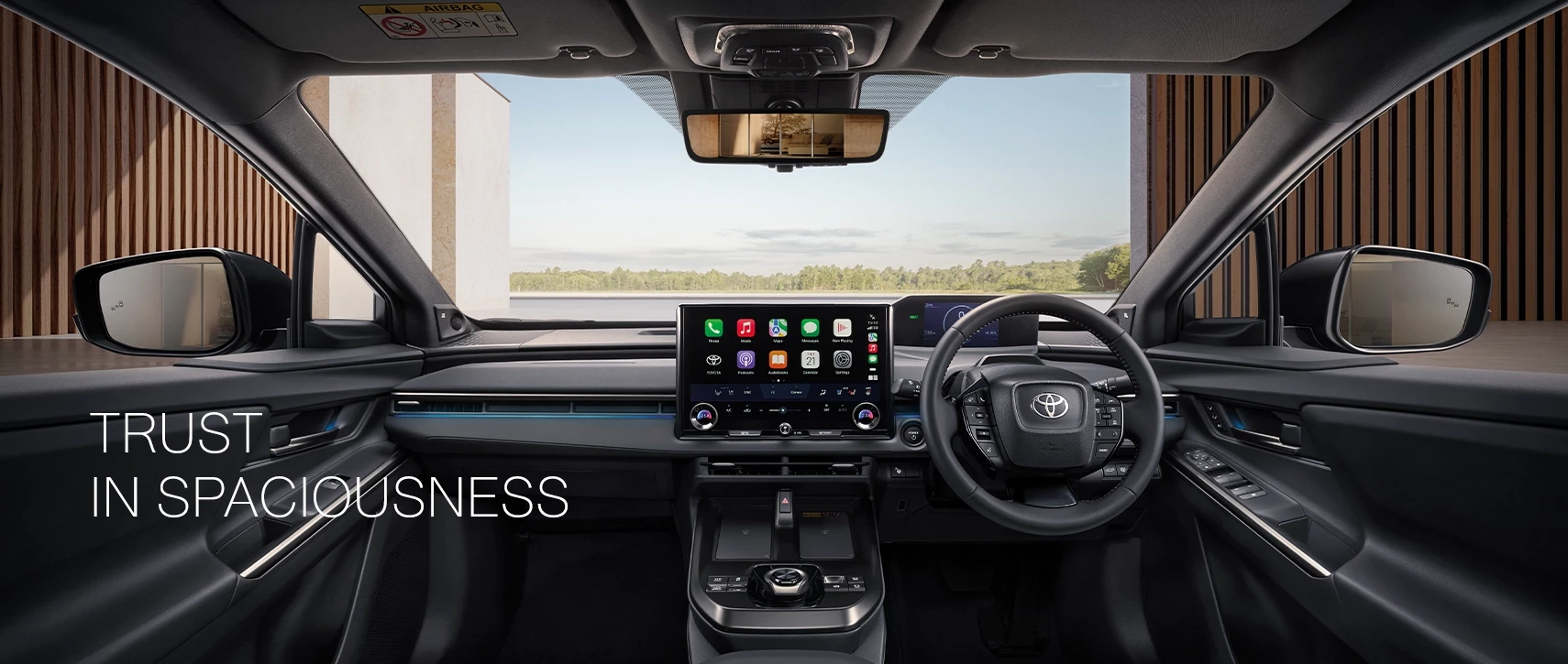 bZ4X: TRUST IN SPACIOUSNESS
