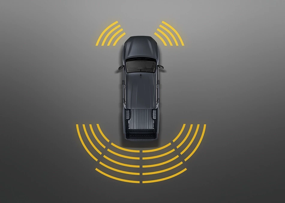 Hilux Travo Standard Cab 4TREX: Parking Sensor
ระบบเตือนระยะหน้า-หลัง ช่วยเพิ่มความปลอดภัยขณะจอด