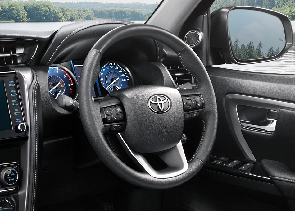 Fortuner Leader: Variable Flow Control
ระบบควบคุมพวงมาลัย
แปรผันตามระดับความเร็ว
ให้คุณควบคุมรถได้มั่นใจ
