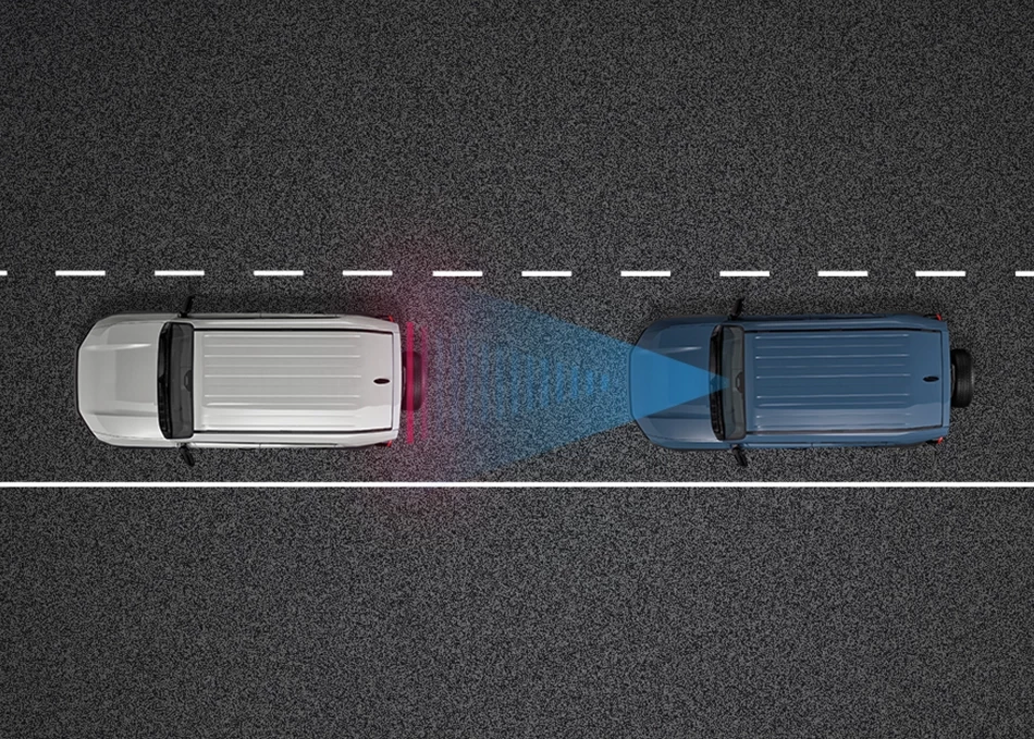 Land Cruiser FJ: ระบบความปลอดภัยก่อนการชน