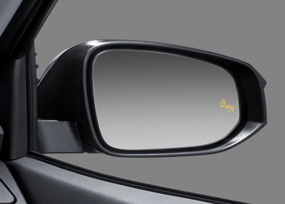 Hilux Travo Overland: Blind Spot Monitor (BSM)
ระบบช่วยเตือนมุมอับสายตา ลดอุบัติเหตุจากการเปลี่ยนช่องทางจราจร