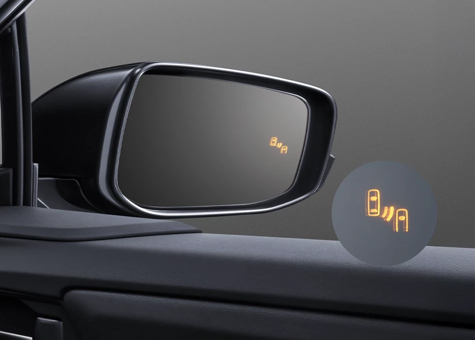 bZ4X: Driving Assistance Features:
Blind Spot Monitor (BSM), Anti-lock Braking System (ABS) with Brake Assist (BA), Electronic Brakeforce Distribution (EBD), Vehicle Stability Control (VSC), Traction Control (TRC), Hill-start Assist Control (HAC)