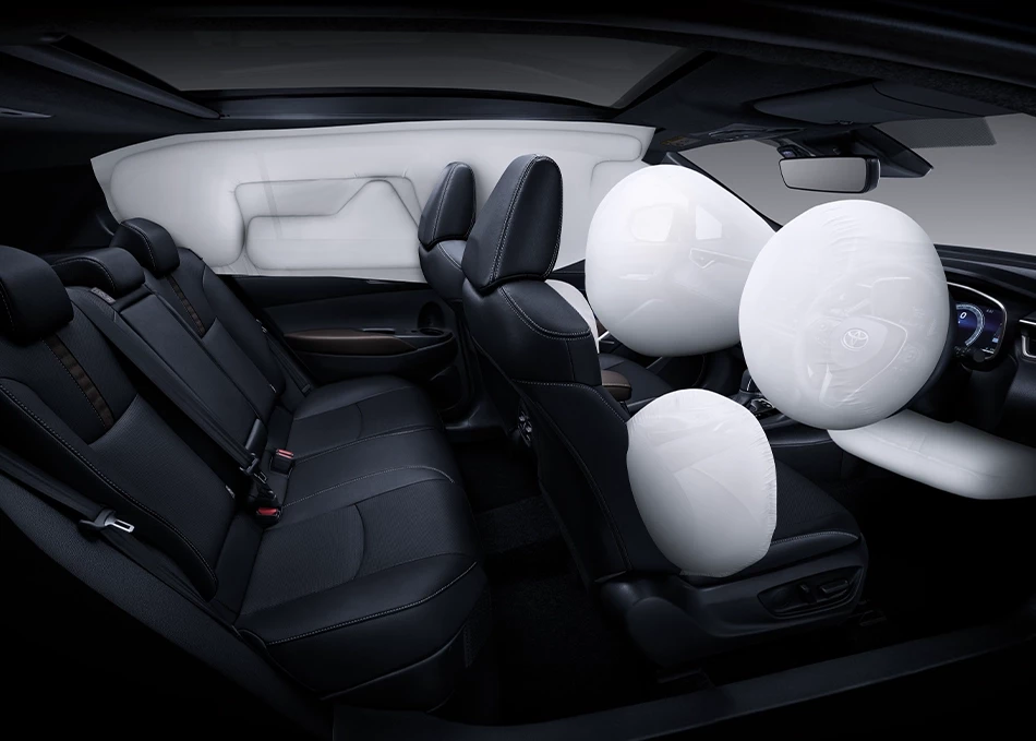 Corolla Cross GR Sport: 7 AIRBAGS