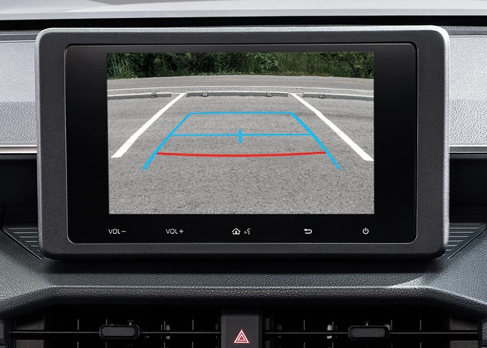 Hilux Travo Standard Cab 4TREX: Rear View Camera