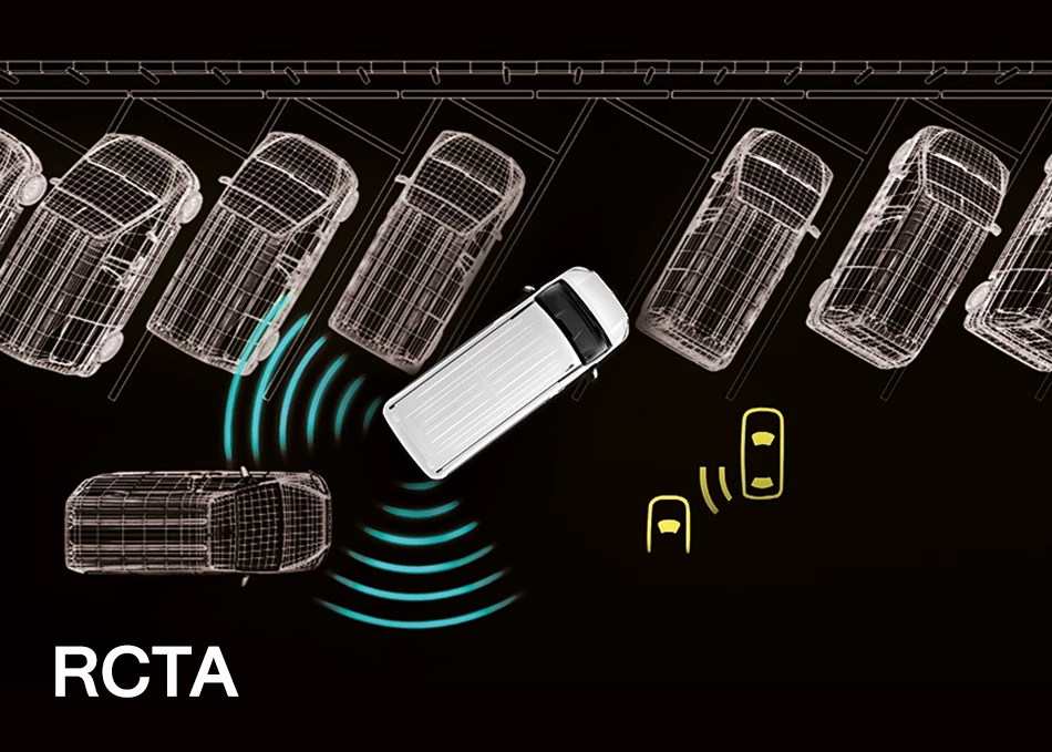 Majesty: RCTA ระบบช่วยเตือนขณะถอยรถ