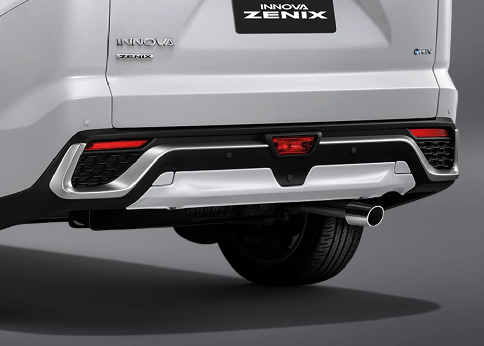Innova Zenix: Rear body trim