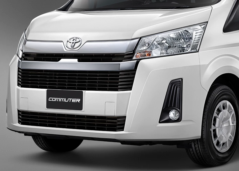 Commuter: กระจังหน้าโครเมียม โฉบเฉี่ยวทุกมุมมอง